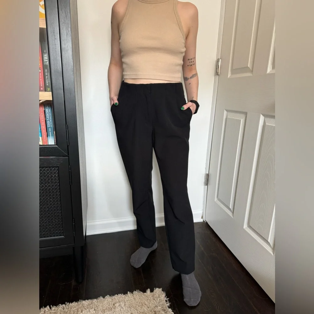 Express Ankle High Rise Pant - Picture 6 of 6